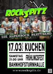Tickets für ROCKSPITZ  | Das Frühlingsfest in Kuchen ( GP ) am 17.03.2018 - Karten kaufen